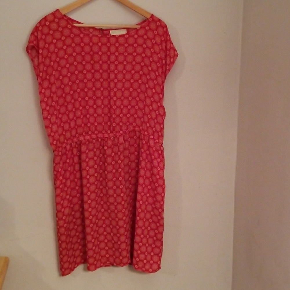 2x Forever 21+ Red Medallion Dress